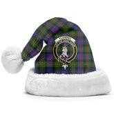 Fleming Tartan Crest Christmas Hat